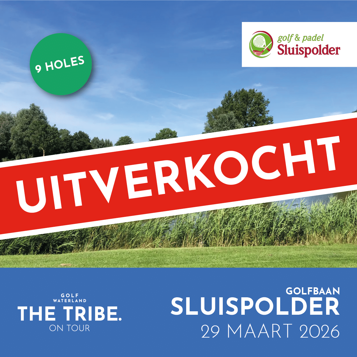 29 maart 2026: Golfbaan Sluispolder